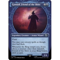 画像1: 【ENG】ホビット庄の友、ガンダルフ/Gandalf, Friend of the Shire[MTG_LTR_0308U]