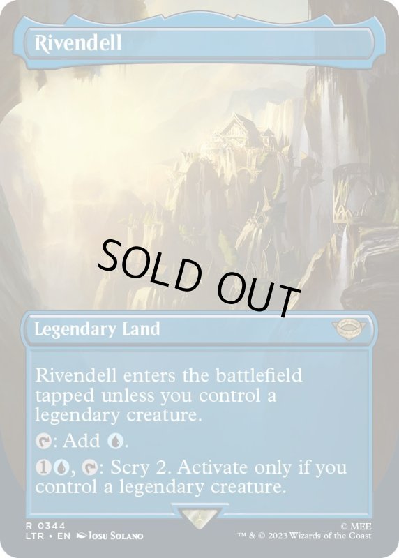 画像1: 【ENG】裂け谷/Rivendell[MTG_LTR_0344R] (1)