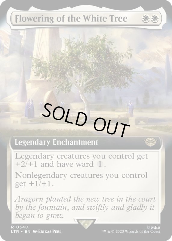 画像1: 【ENG】白の木に花開く/Flowering of the White Tree[MTG_LTR_0348R] (1)