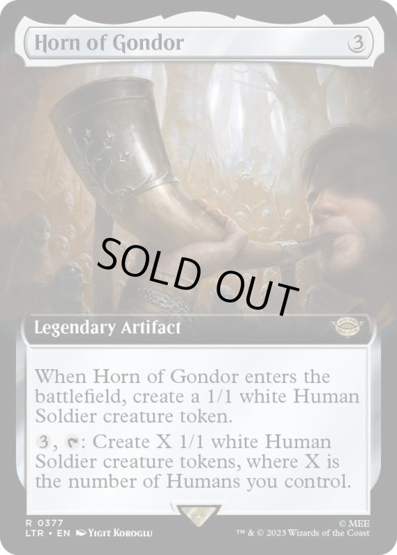 画像1: 【ENG】ゴンドールの角笛/Horn of Gondor[MTG_LTR_0377R] (1)