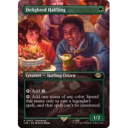 画像1: 【ENG】★Foil★喜ぶハーフリング/Delighted Halfling[MTG_LTR_0402R]