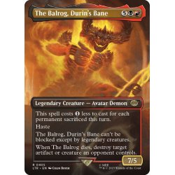 画像1: 【ENG】ドゥリンの禍、バルログ/The Balrog, Durin's Bane[MTG_LTR_0405R]