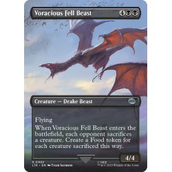 画像1: 【ENG】貪欲なる忌まわしき獣/Voracious Fell Beast[MTG_LTR_0422U]