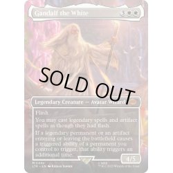 画像1: 【ENG】白のガンダルフ/Gandalf the White[MTG_LTR_0442M]