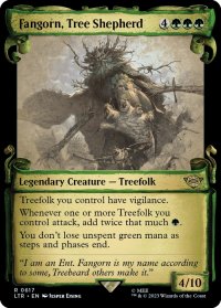 【ENG】木の牧人、ファンゴルン/Fangorn, Tree Shepherd[MTG_LTR_0617R]