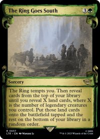 【ENG】指輪、南へいく/The Ring Goes South[MTG_LTR_0637R]