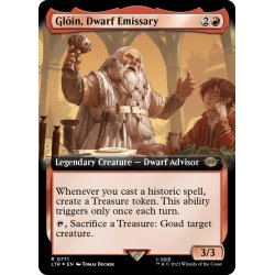 画像1: 【ENG】★サージFoil★ドワーフの特使、グローイン/Gl?in, Dwarf Emissary[MTG_LTR_0771R]