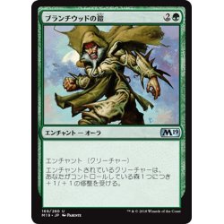 画像1: 【JPN】ブランチウッドの鎧/Blanchwood Armor[MTG_M19_169U]