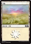 【JPN】平地/Plains[MTG_M20_263L]