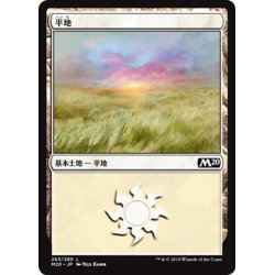 画像1: 【JPN】平地/Plains[MTG_M20_263L]