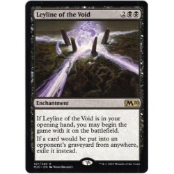 画像1: 【ENG】虚空の力線/Leyline of the Void[MTG_M20_107R]