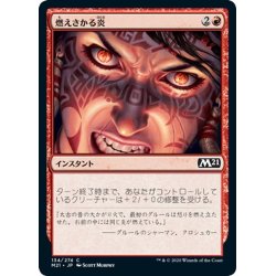 画像1: 【JPN】燃えさかる炎/Burn Bright[MTG_M21_134C]