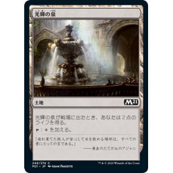 画像1: 【JPN】光輝の泉/Radiant Fountain[MTG_M21_248C]