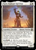 【ENG】★Foil★確固たる生存者、タズリ/Tazri, Stalwart Survivor[MTG_MAT_0006R]