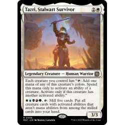 画像1: 【ENG】★Foil★確固たる生存者、タズリ/Tazri, Stalwart Survivor[MTG_MAT_0006R]