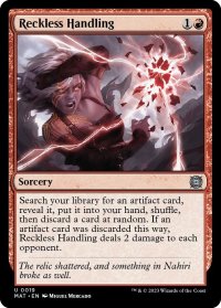 【ENG】無謀な始末/Reckless Handling[MTG_MAT_0019U]