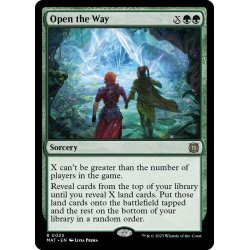 画像1: 【ENG】道を開けよ/Open the Way[MTG_MAT_0023R]