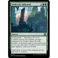 画像1: 【ENG】★Foil★地底街の激動/Undercity Upheaval[MTG_MAT_0025U]