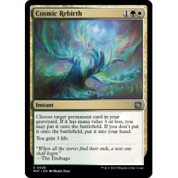 画像1: 【ENG】★Foil★星界の再誕/Cosmic Rebirth[MTG_MAT_0028U]