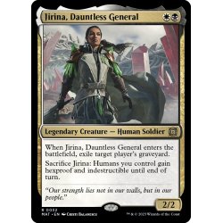 画像1: 【ENG】★Foil★不屈の将軍、ジリーナ/Jirina, Dauntless General[MTG_MAT_0032R]