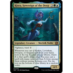 画像1: 【ENG】深海の君主、キオーラ/Kiora, Sovereign of the Deep[MTG_MAT_0035M]