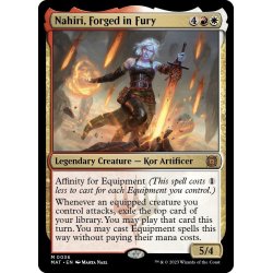 画像1: 【ENG】激情で錬磨された者、ナヒリ/Nahiri, Forged in Fury[MTG_MAT_0036M]