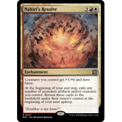 画像1: 【ENG】ナヒリの決意/Nahiri's Resolve[MTG_MAT_0037R]