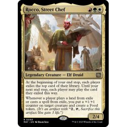 画像1: 【ENG】★Foil★街角の料理人、ロッコ/Rocco, Street Chef[MTG_MAT_0044R]