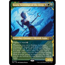 画像1: 【ENG】深海の君主、キオーラ/Kiora, Sovereign of the Deep[MTG_MAT_0085M]