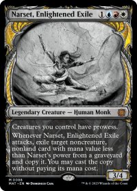 【ENG】悟った喪失者、ナーセット/Narset, Enlightened Exile[MTG_MAT_0088M]