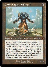 【ENG】再鍛されたレガシー、カーン/Karn, Legacy Reforged[MTG_MAT_0099M]