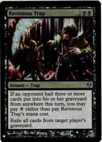 【ENG】★Foil★貪欲な罠/Ravenous Trap[MTG_ZEN_109U]【ミステリーブースター】