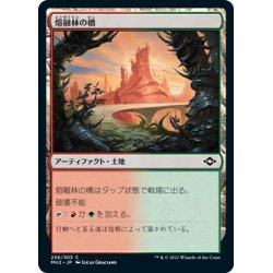 画像1: 【JPN】熔融林の橋/Slagwoods Bridge[MTG_MH2_256C]