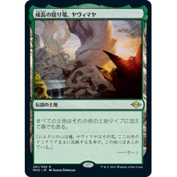 画像1: 【JPN】成長の揺り篭、ヤヴィマヤ/Yavimaya, Cradle of Growth[MTG_MH2_261R]