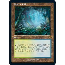 画像1: 【JPN】★Foil★霧深い雨林/Misty Rainforest[MTG_MH2_438R]