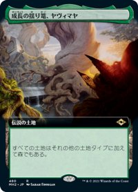 【JPN】★Foil★成長の揺り篭、ヤヴィマヤ/Yavimaya, Cradle of Growth[MTG_MH2_480R]