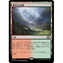 画像1: 【JPN】★Foil★樹木茂る山麓[MTG_MH3_0236_R]