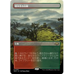 画像1: 【JPN】樹木茂る山麓/Wooded Foothills[MTG_MH3_0361_R]