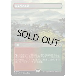 画像1: 【JPN】★Borderless Foil★樹木茂る山麓[MTG_MH3_0361_R]