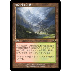 画像1: 【JPN】樹木茂る山麓/Wooded Foothills[MTG_MH3_0441_R]