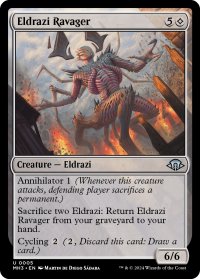 【ENG】エルドラージの荒廃者/Eldrazi Ravager[MTG_MH3_0005_U]