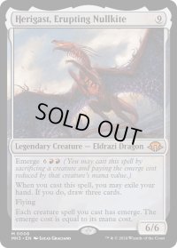 【ENG】★Foil★噴火するヌルカイト、ヘリガスト/Herigast, Erupting Nullkite[MTG_MH3_0008_M]