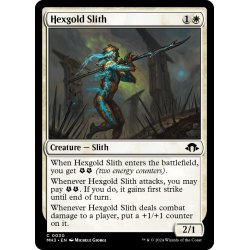 画像1: 【ENG】呪い金のスリス/Hexgold Slith[MTG_MH3_0030_C]