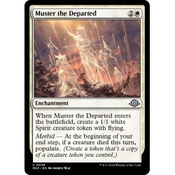 画像1: 【ENG】故人の集結/Muster the Departed[MTG_MH3_0036_U]