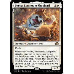 画像1: 【ENG】溌剌の牧羊犬、フィリア/Phelia, Exuberant Shepherd[MTG_MH3_0040_R]