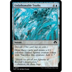 画像1: 【ENG】推し量れぬ現実/Unfathomable Truths[MTG_MH3_0077_C]