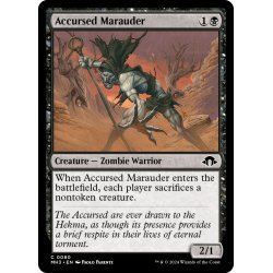 画像1: 【ENG】呪われた匪賊/Accursed Marauder[MTG_MH3_0080_C]