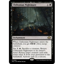 画像1: 【ENG】黄泉帰る悪夢/Chthonian Nightmare[MTG_MH3_0083_R]