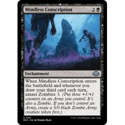 画像1: 【ENG】愚鈍な徴兵/Mindless Conscription[MTG_MH3_0101_U]