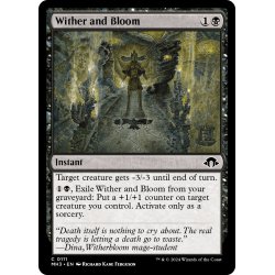 画像1: 【ENG】枯死と開花/Wither and Bloom[MTG_MH3_0111_C]